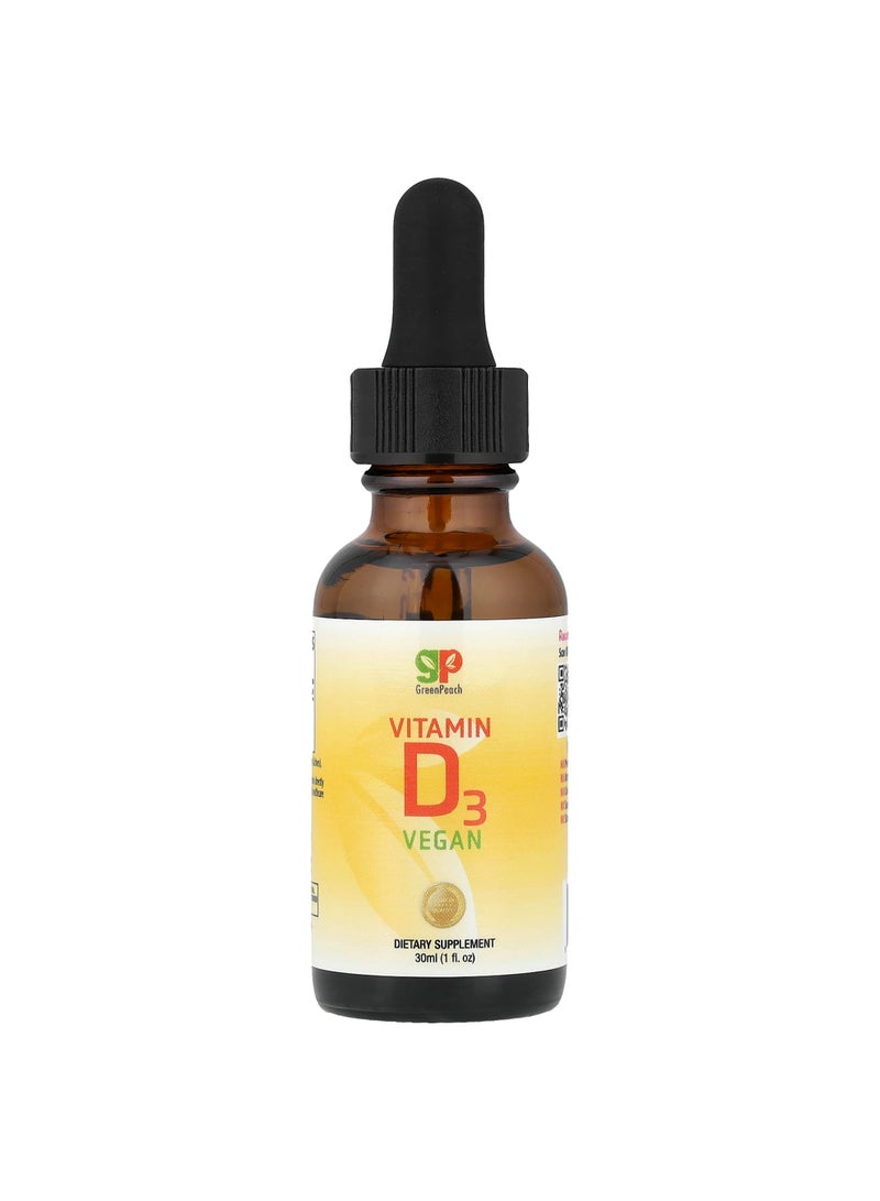 Vegan Vitamin D3, 1 fl oz (30 ml)